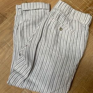 Athleta Linen Jogger Pants